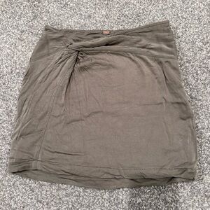 Free People Olive Green Women's Skirt - final sale